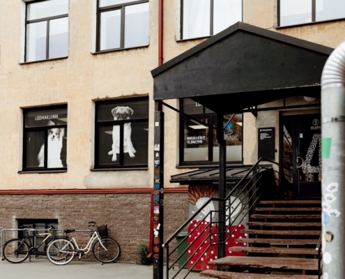Felivet loomakliiniku välisvaade Kastani 42 Tartu